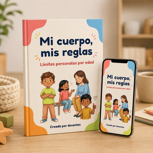 Mi Cuerpo, Mis Reglas: Límites Personales por Edad. La charla de cuidado del cuerpo, ya armada por edad, sin que tengas que improvisarla.